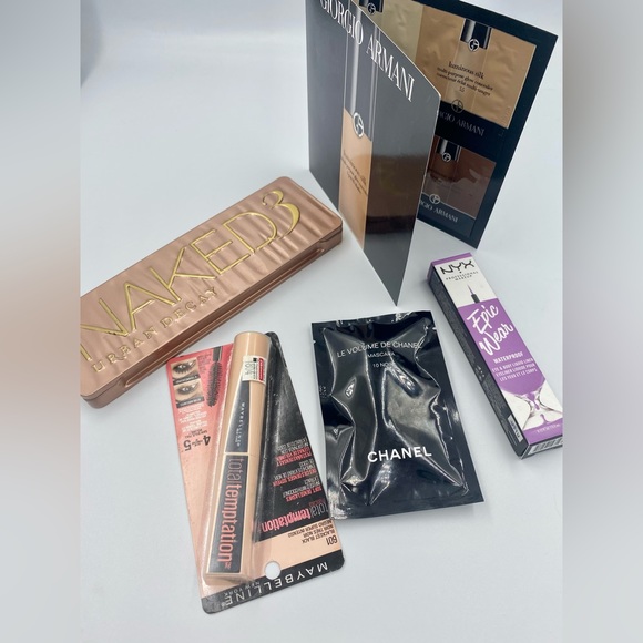 Urban Decay Other - NYX-URBAN DECAY-MAYBELLINE-ARMANI- CHANEL 4 of 5 items brand new!! Great…